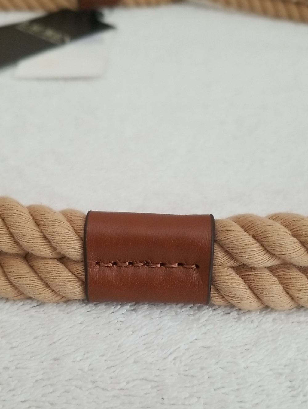 New Ralph Lauren Rope Toggle Belt - Picture 7 of 11